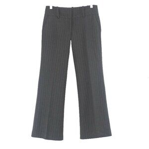Arden B Sz 2 x 29 Gray Pinstripe Acrylic Polyester Blend Trouser Pant